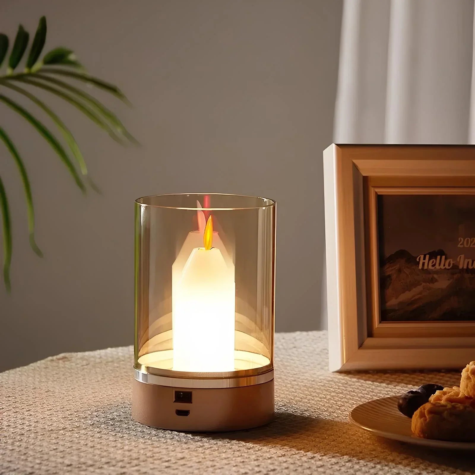 GlowFlicker - Lampe LED réaliste avec effet de flamme