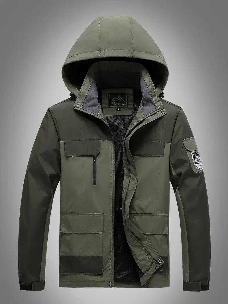 Veste à capuche imperméable élégante Allen