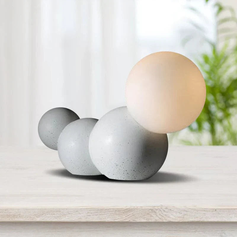 OrbLume - Lampe de table sphérique artistique