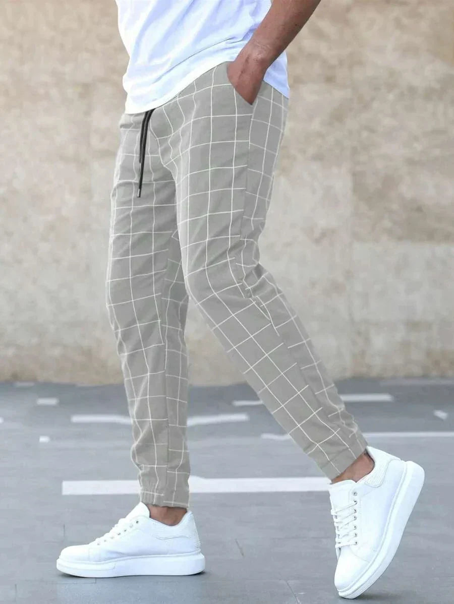 Mads Klassisk Pantalon Homme – Coupe Élégante pour Occasions Formelles