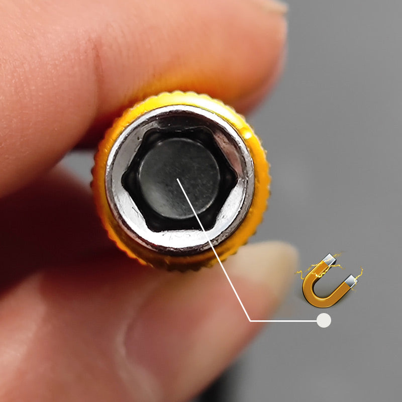 FlexiGrip - Porte-embout universel avec rallonge pour les zones difficiles d'accès