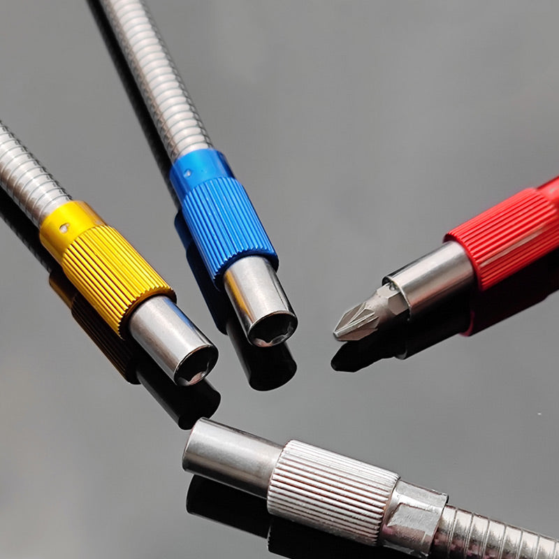 FlexiGrip - Porte-embout universel avec rallonge pour les zones difficiles d'accès