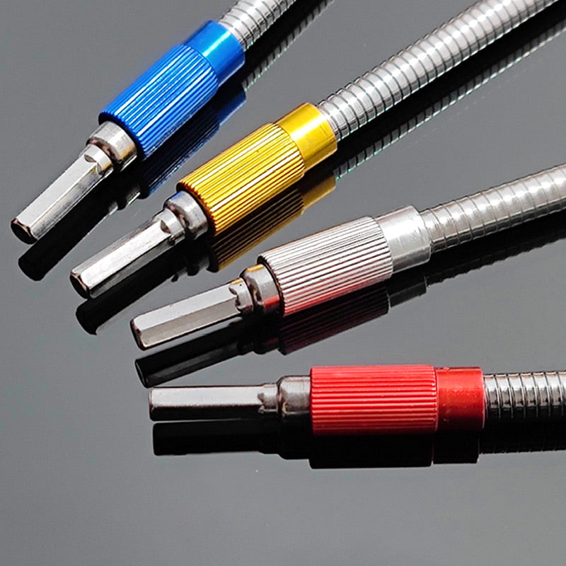 FlexiGrip - Porte-embout universel avec rallonge pour les zones difficiles d'accès