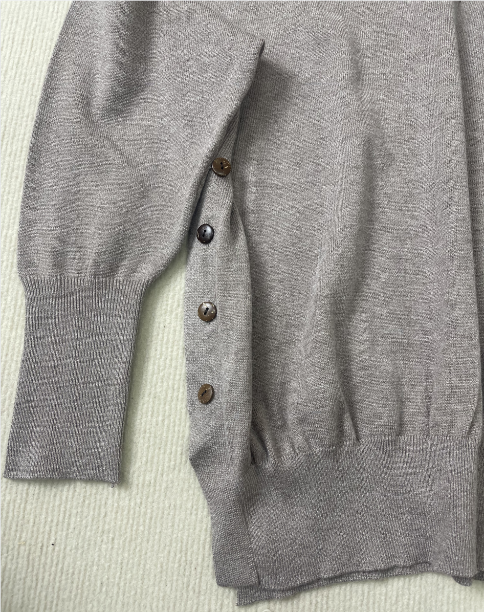 Tendance d'automne® Pullover à manches longues gris