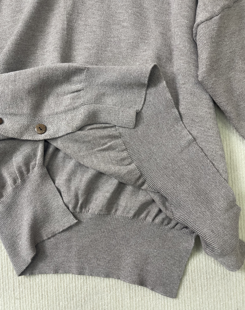 Tendance d'automne® Pullover à manches longues gris