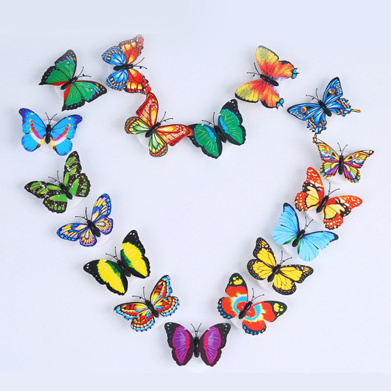 LumiWings - 3D LED papillons colorés veilleuse