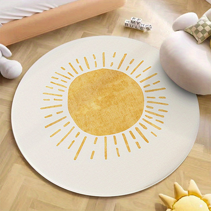 CozyCharm – Tapis ronds minimalistes et tapis de jeu