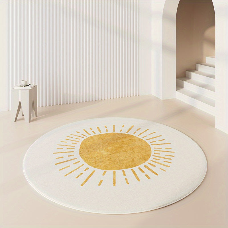 CozyCharm – Tapis ronds minimalistes et tapis de jeu