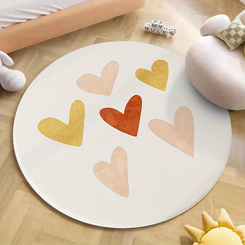 CozyCharm – Tapis ronds minimalistes et tapis de jeu