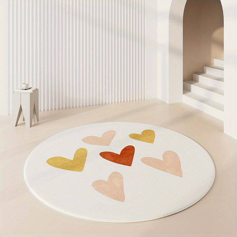 CozyCharm – Tapis ronds minimalistes et tapis de jeu
