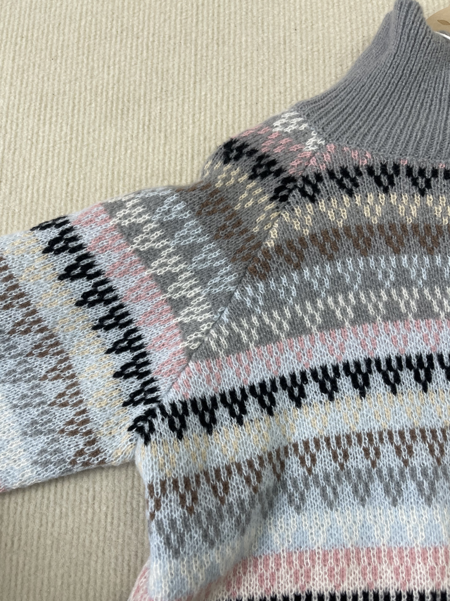 Tendance d'automne® Pull à manches longues en peluche