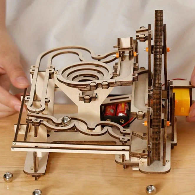 Puzzle en boule à traction 3D TrackMaster – kit de modèle mécanique DIY pour adolescents et adultes
