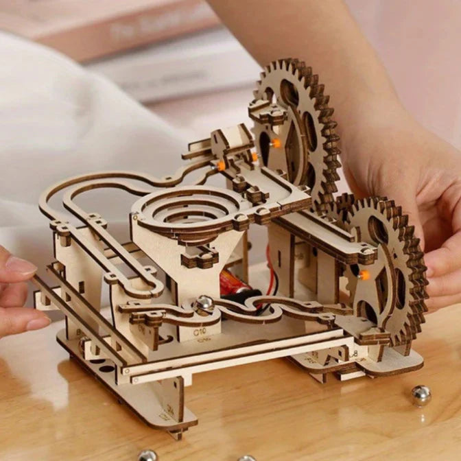 Puzzle en boule à traction 3D TrackMaster – kit de modèle mécanique DIY pour adolescents et adultes