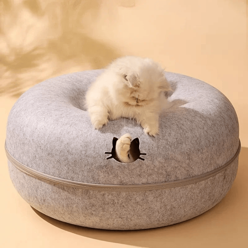 PetRest - Coussin de chat hyggelig - lit donut pour un confort ultime