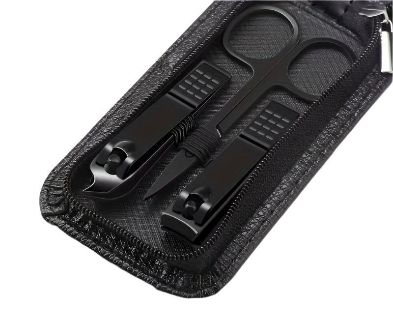 Set de toilettage professionnel en acier inoxydable de 6 pièces