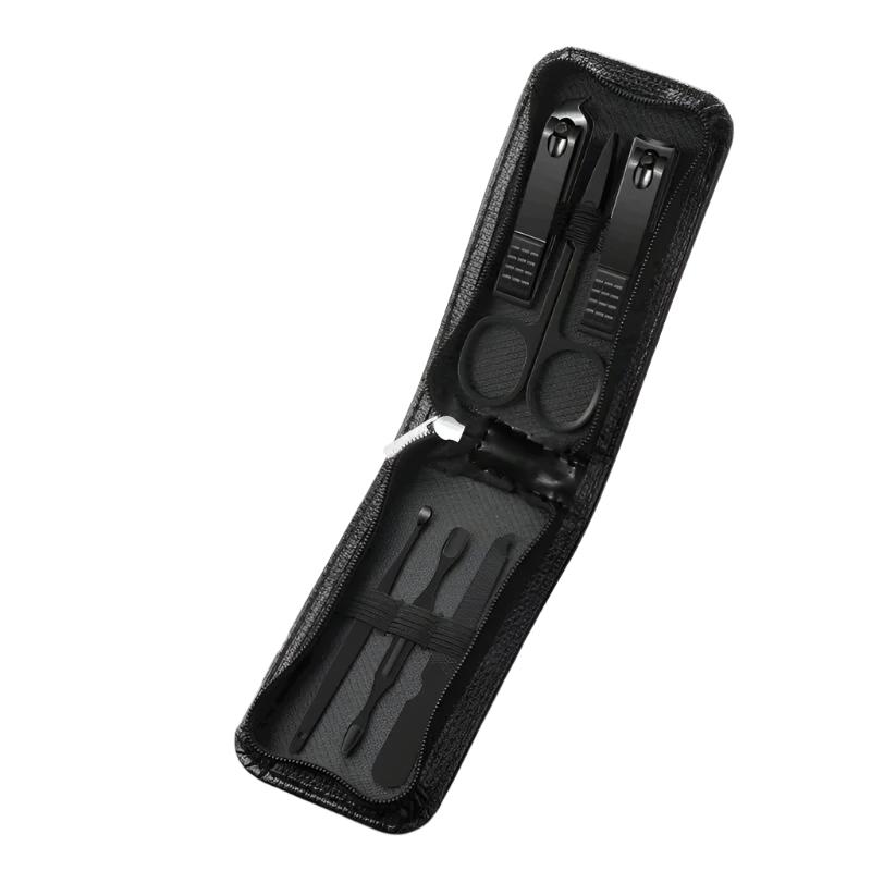 Set de toilettage professionnel en acier inoxydable de 6 pièces