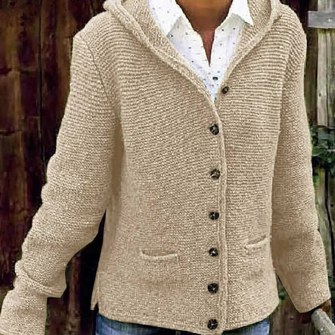 Veste à boutons en tricot Hættestrikket Emily