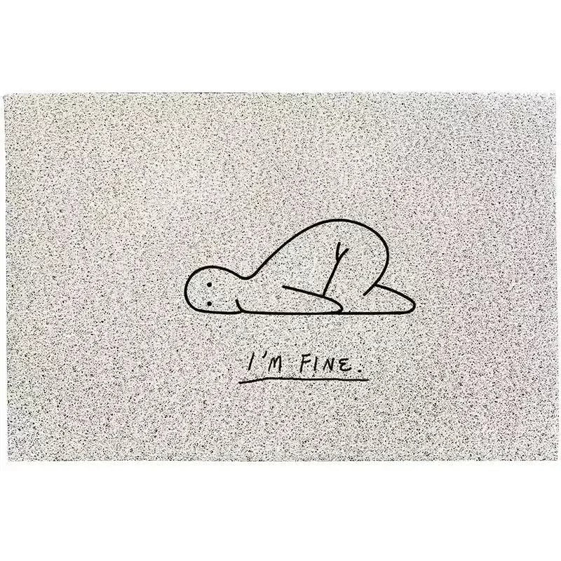 HappyStep - Tapis d'entrée moderne