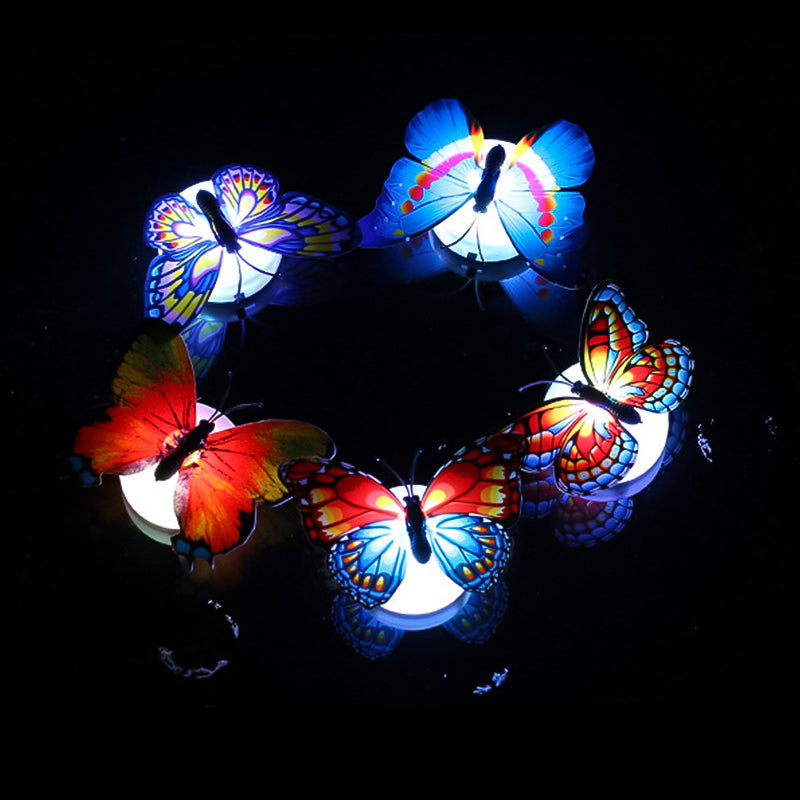 LumiWings - 3D LED papillons colorés veilleuse