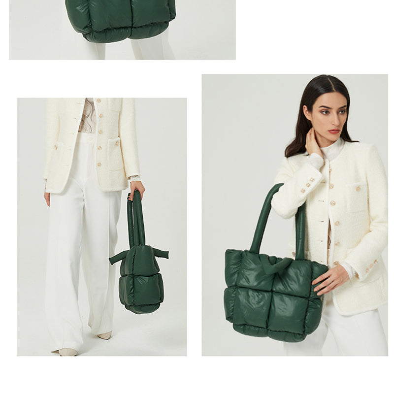 Ruby - Sac à épaule carré matelassé léger à grande capacité