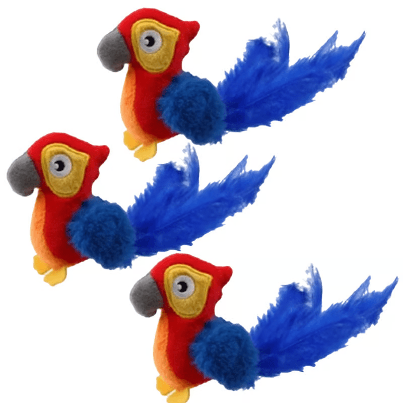 Jouet pour chat - Oiseau qui piaule en simulation