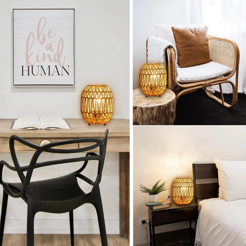 LumaAura- Pålidelig Bordlampe med Unikt Design