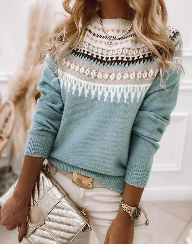 Jane – Pull en tricot avec charme scandinave classique