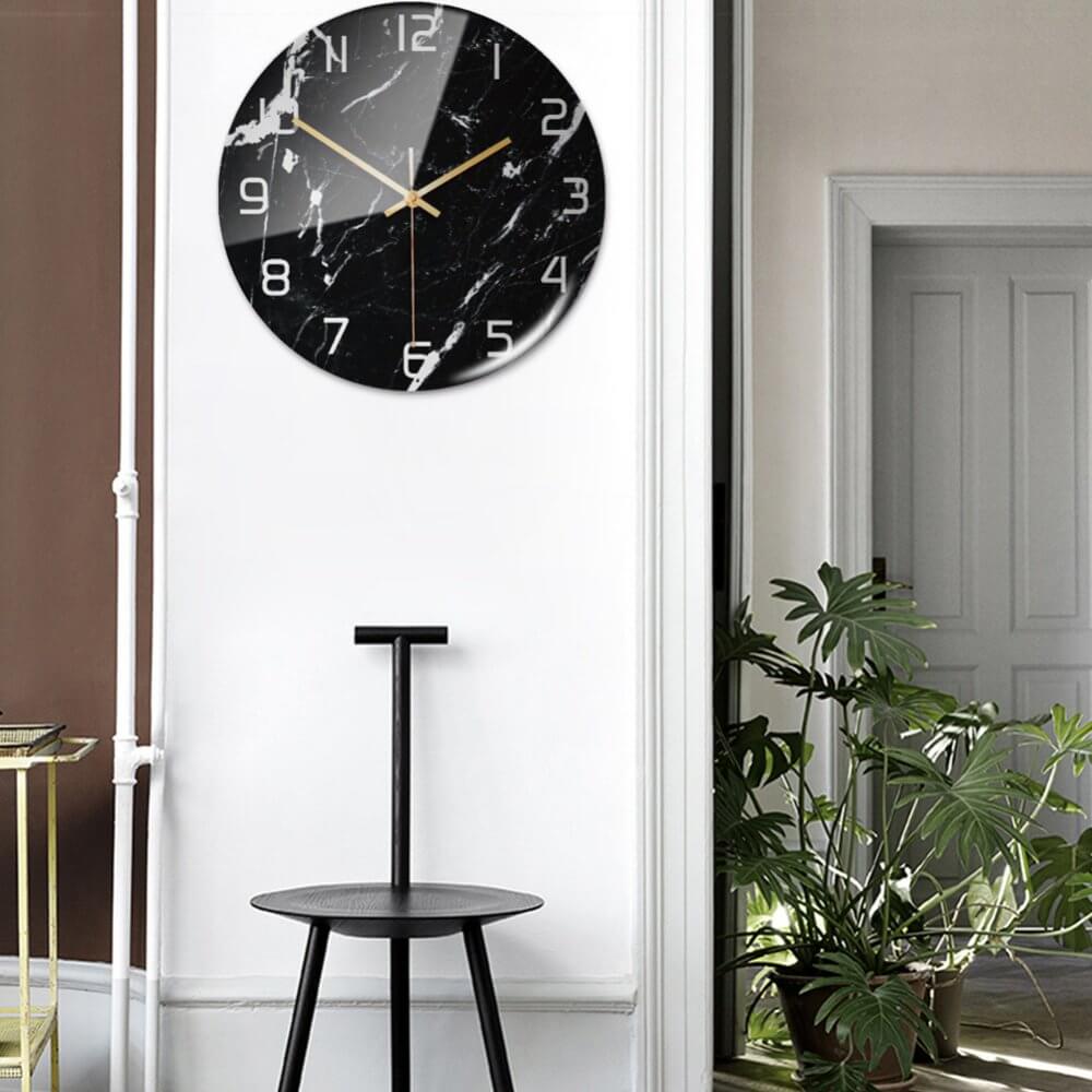 LuxClock - Horloge murale ronde de luxe