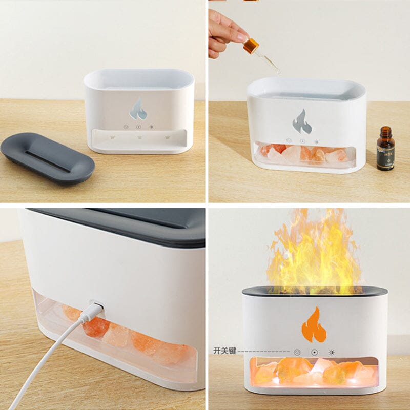 Aroma flamme humidificateur d'air
