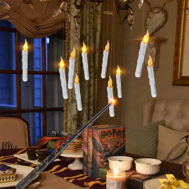LumoFlame Bougie LED Suspendue - Éclairage Magique pour Votre Maison