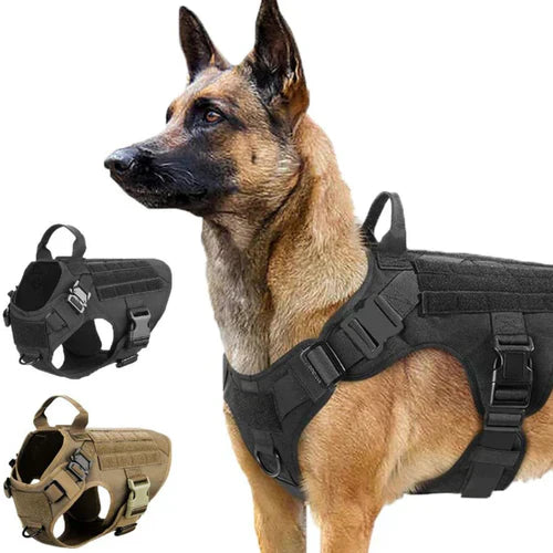 PawsSecur Taktisk Gilet pour Chiens – Harnais Anti-Tir avec Panneaux Ajustables