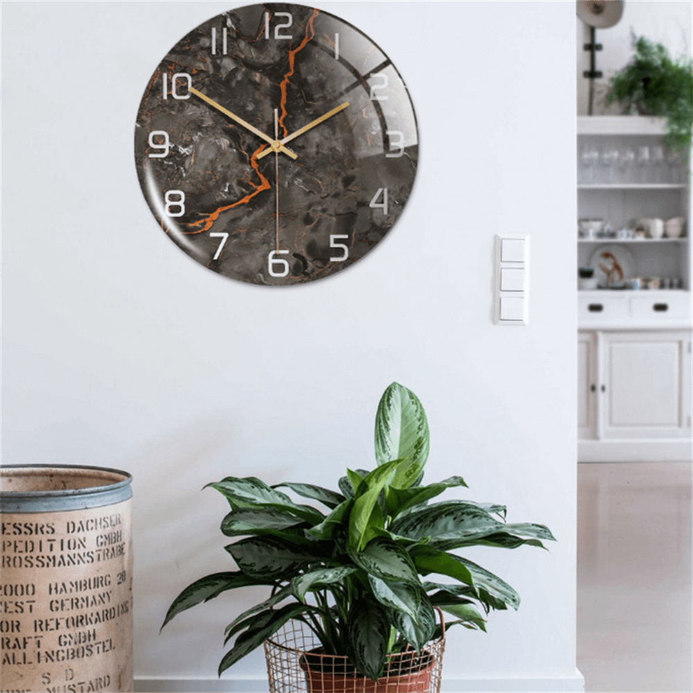 LuxClock - Horloge murale ronde de luxe