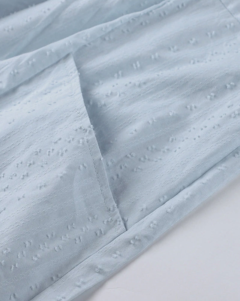 Charena - Mini-robe col V décontractée