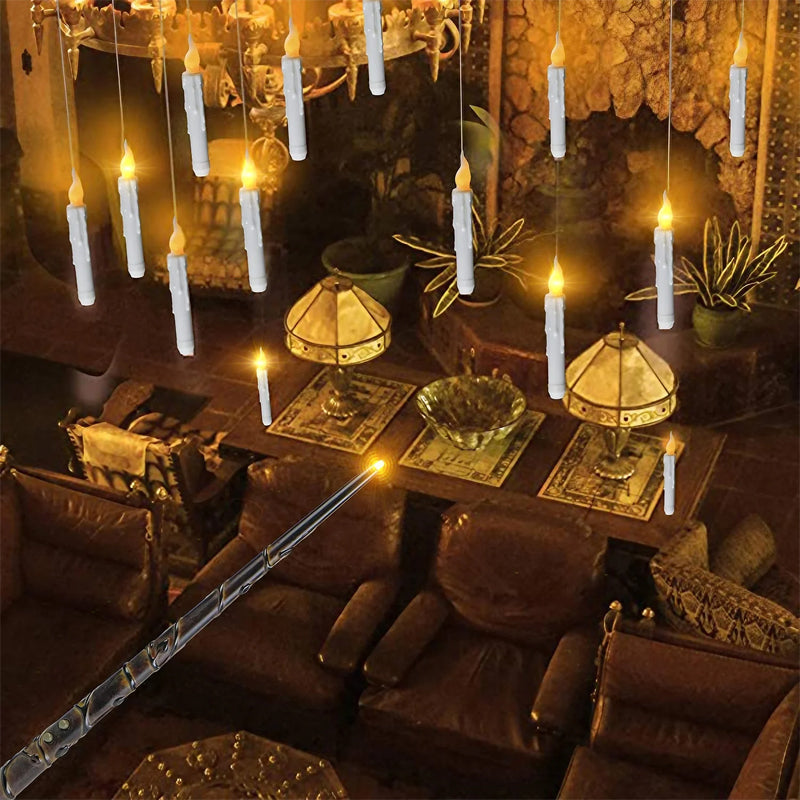 LumoFlame Bougie LED Suspendue - Éclairage Magique pour Votre Maison