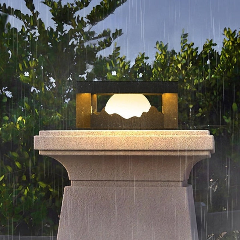 ClaraLux Lampe Solaire – Lampe Murale et sur Pied Moderne pour Usage Extérieur