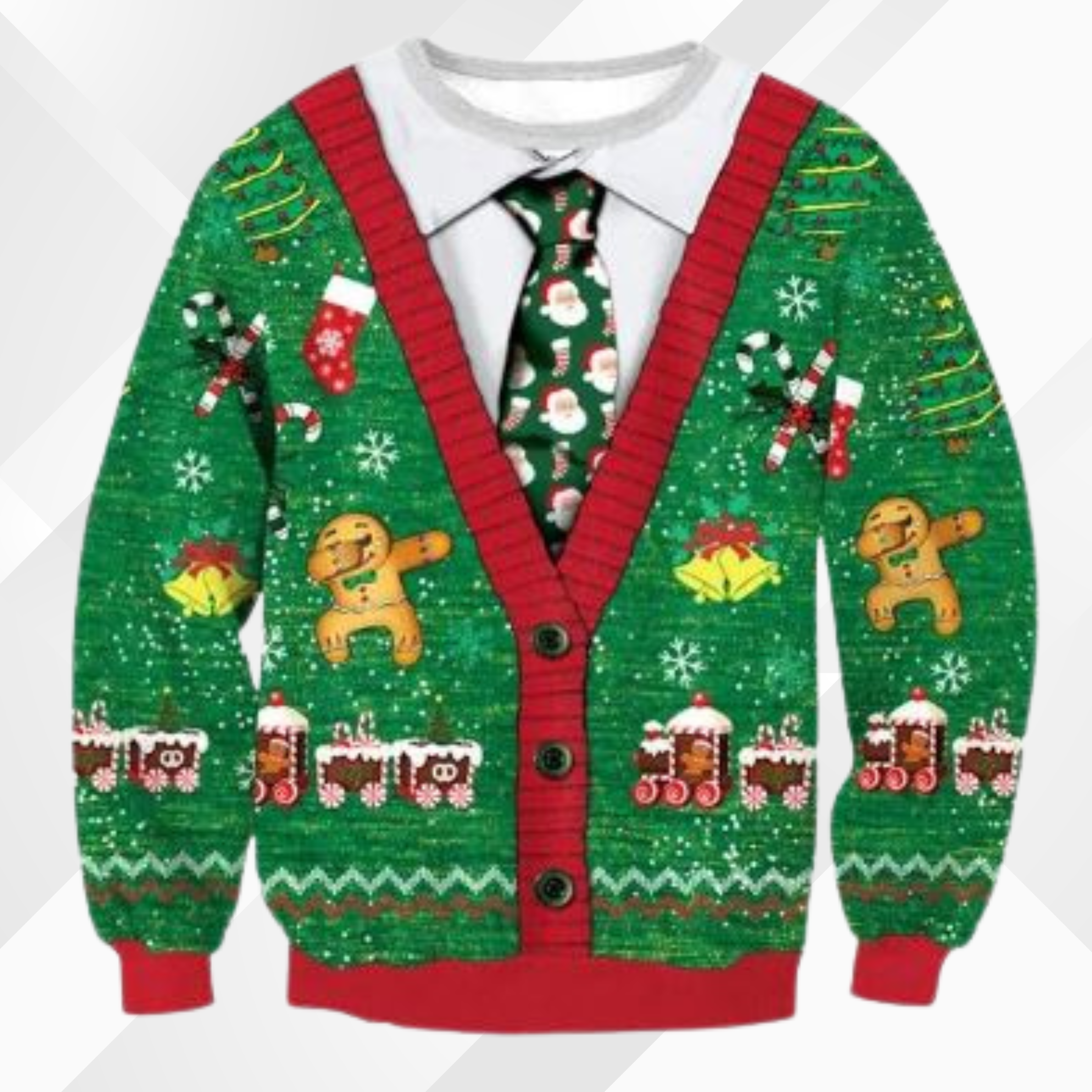 Sweatshirt de Noël Festif Pat