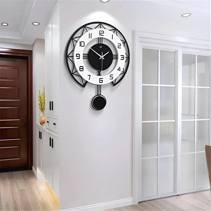 SilentForm - Horloge Murale Moderne