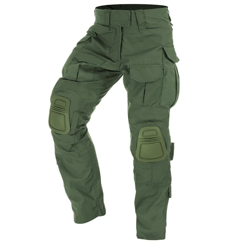 Pantalon cargo tactique avec protège-genoux pour l'extérieur et le travail