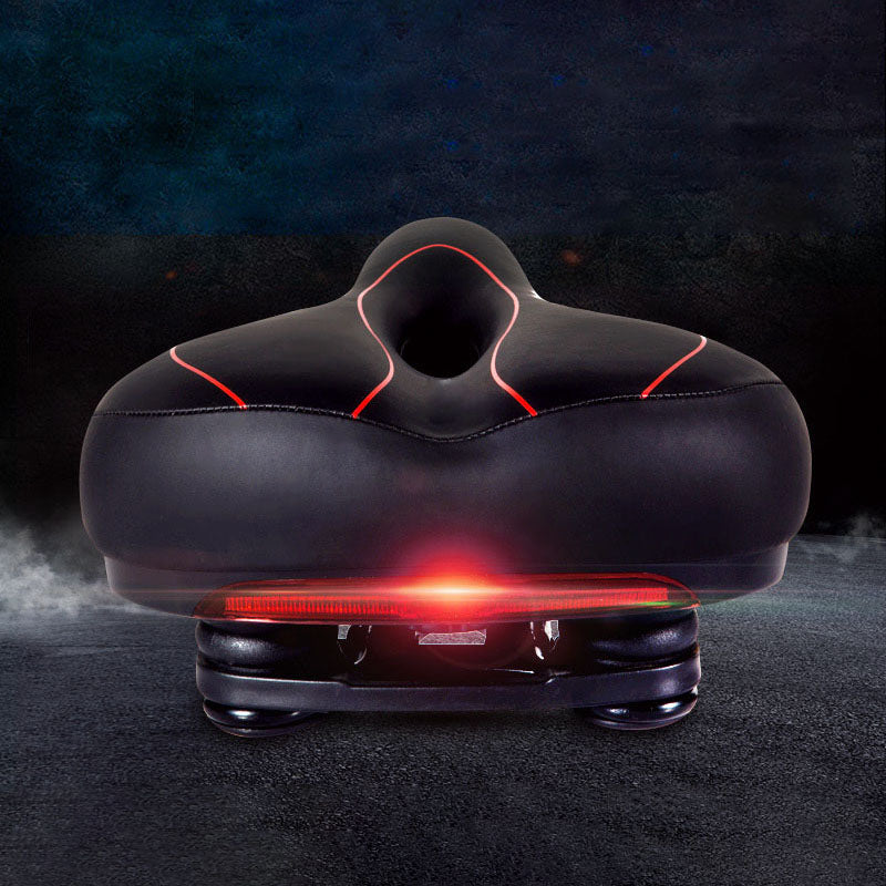 RideComfort - Selle de vélo avec feu arrière souple