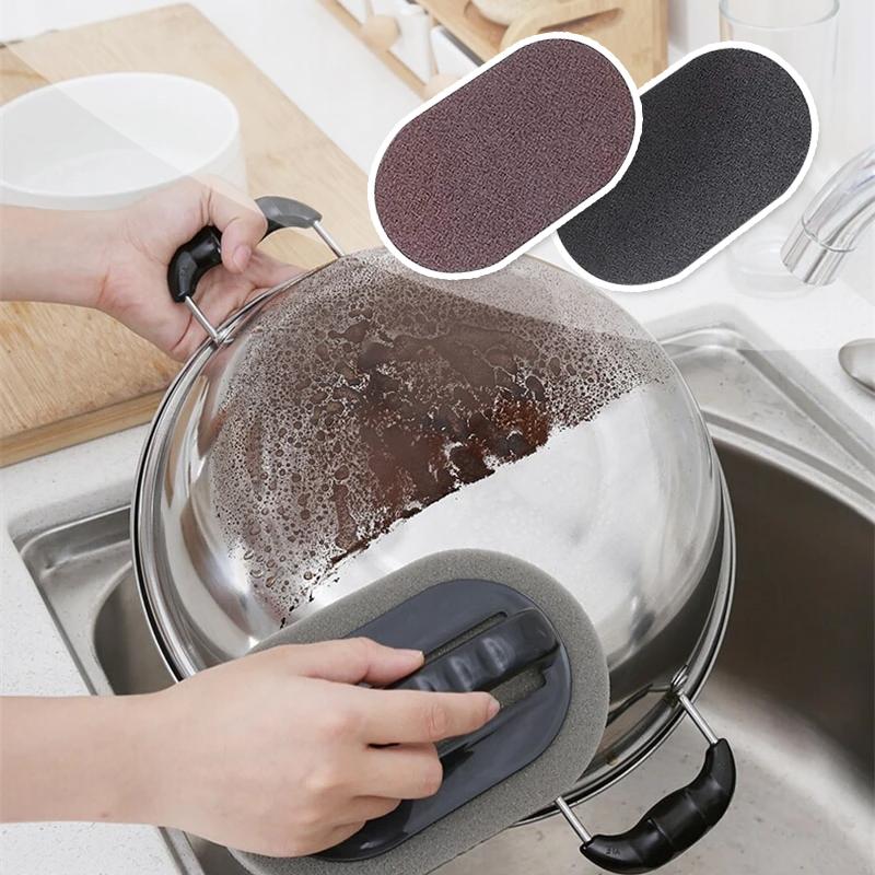 GripClean Éponge de Cuisine Ergonomique – Nettoyage Efficace avec Prise Confortable