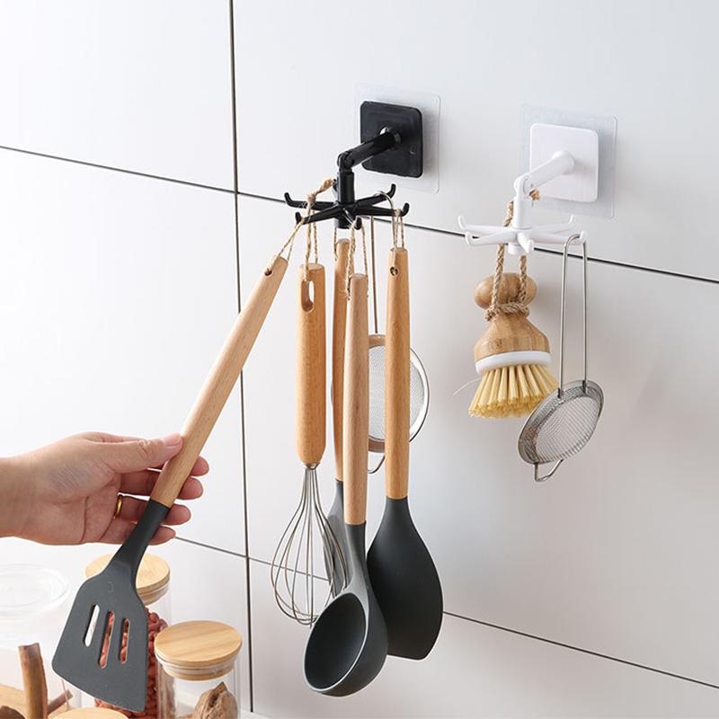 Crochets Suspendus Rotatifs à 360° SwiftHook – Rangement Intelligent pour Votre Maison