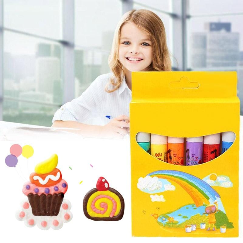 Stylo aquarelle 3D magique (6 pièces/set)