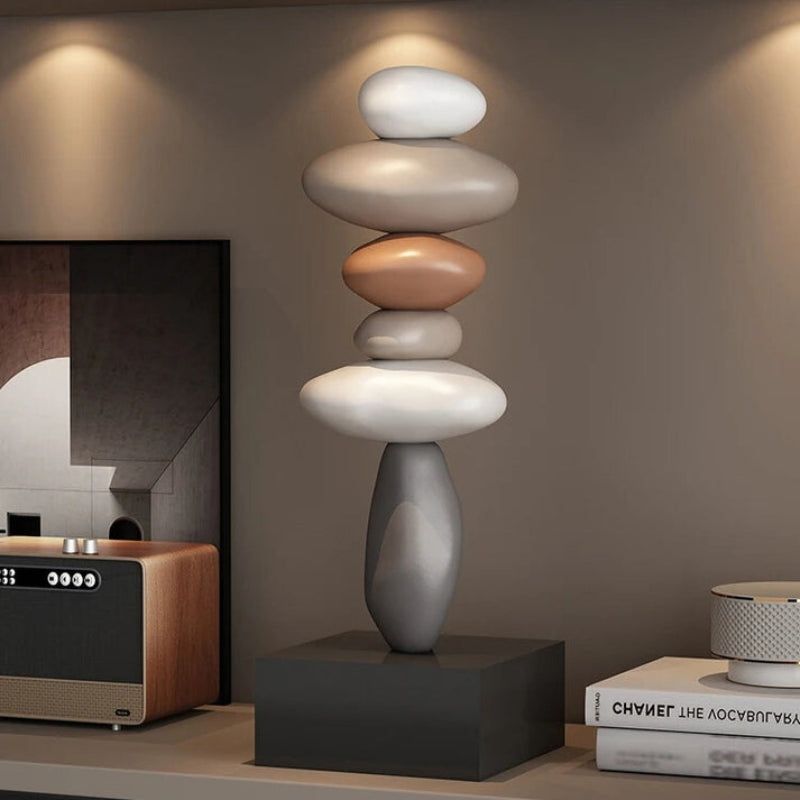 ZenStack - Sculpture contemporaine en empilement de pierres