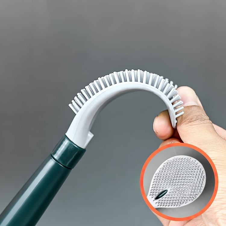 FlexScrub Brosse de Toilette Intelligente avec Brosses Flexibles et Nettoyage Intégré