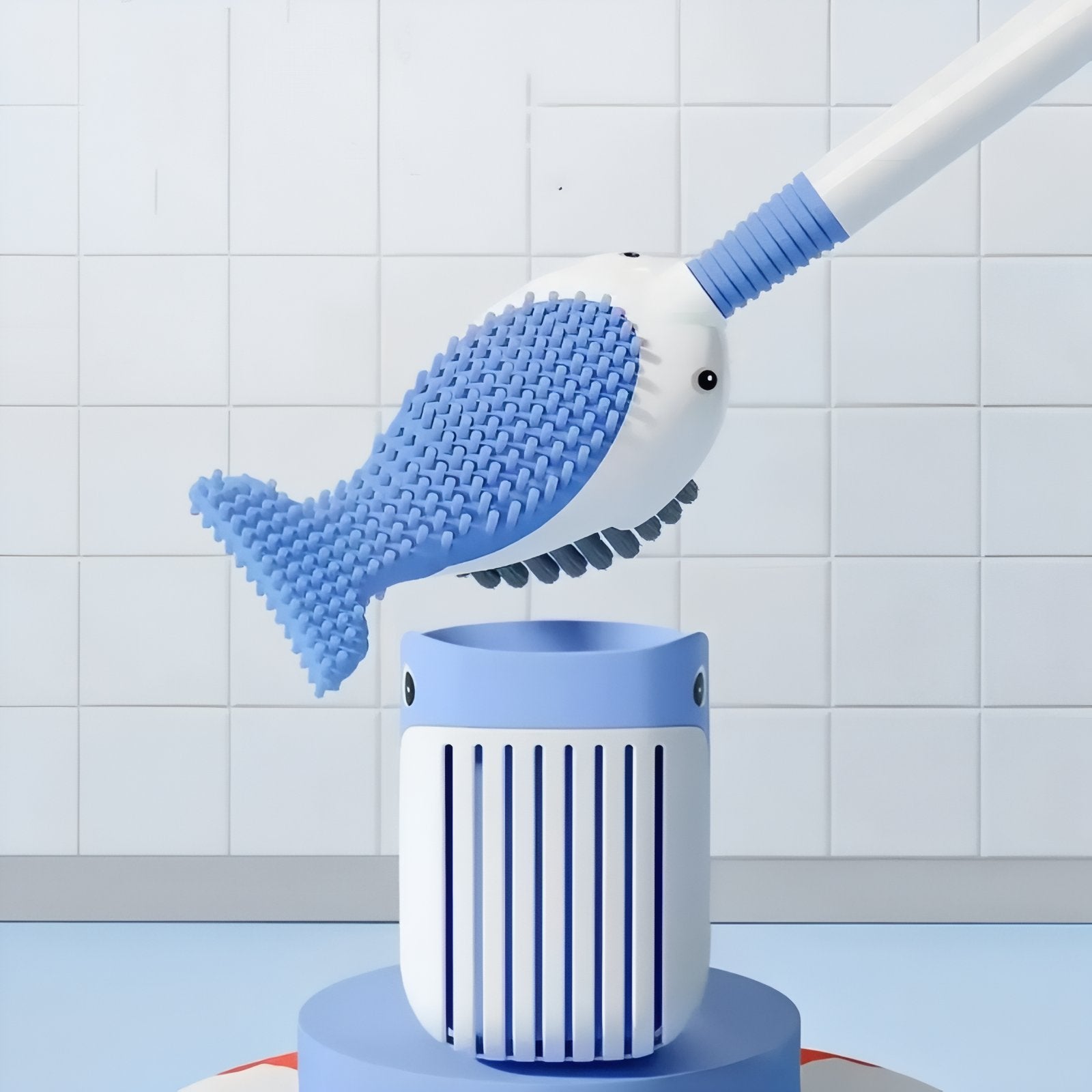 FinFlush - Brosse WC Poisson Nettoyant