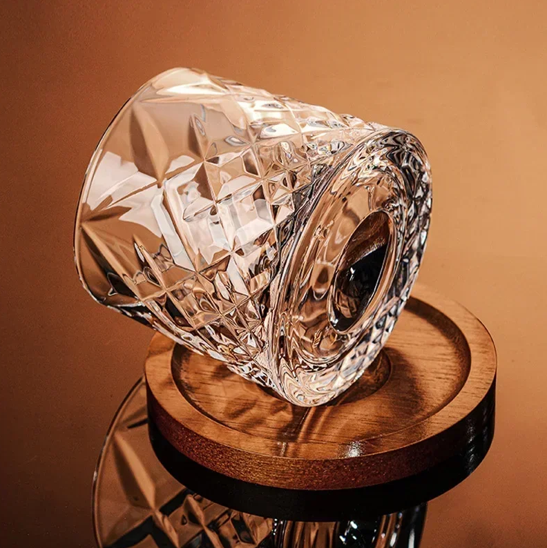 WhiskeySpin - Verre à whisky rotatif premium