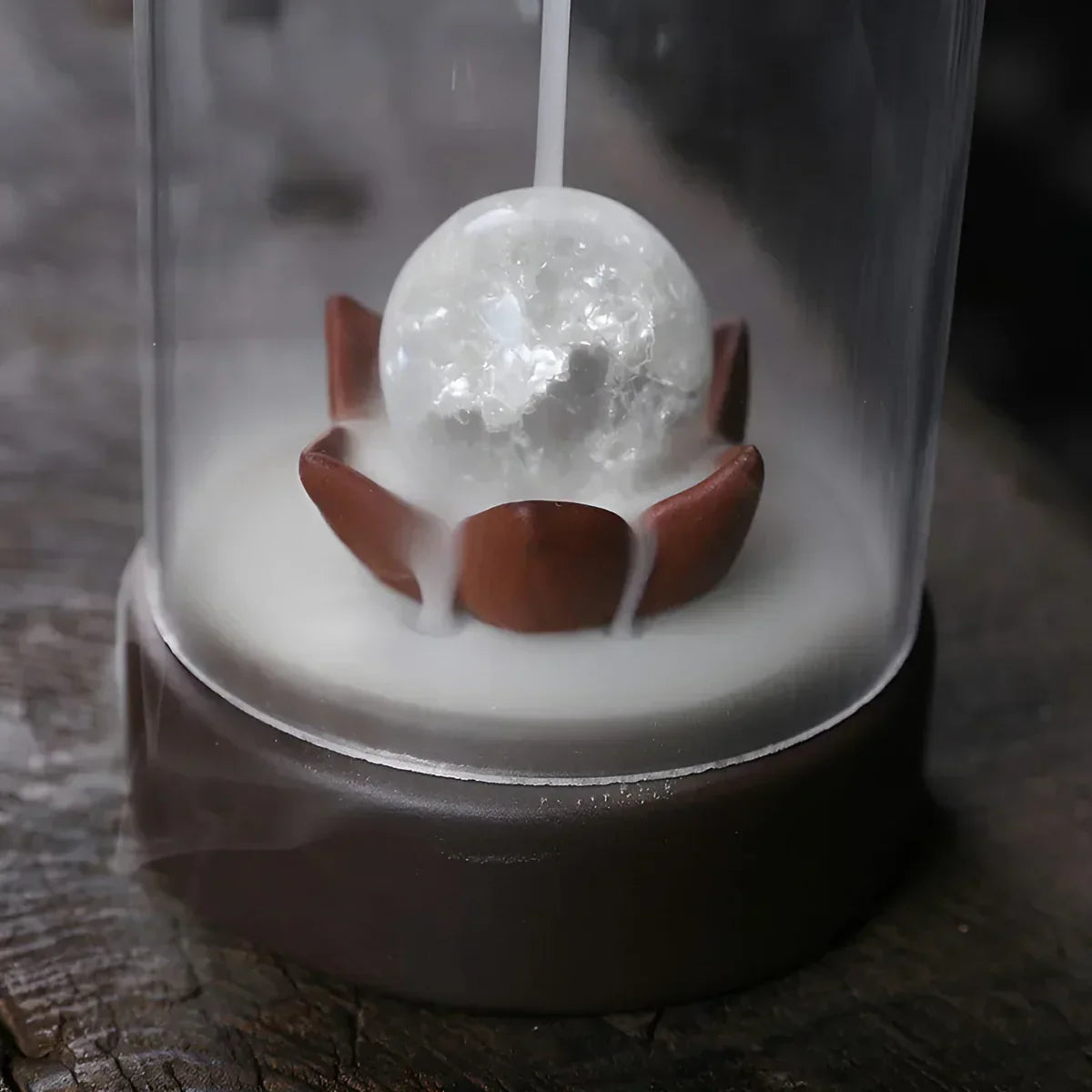 CalmAura - Porte-encens coupe-vent