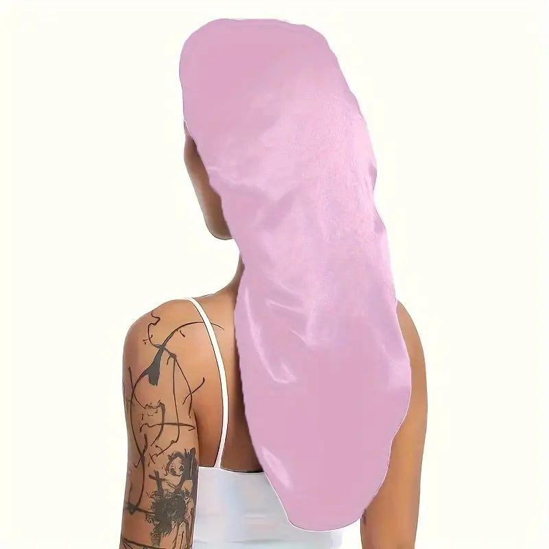 Elina Silke Natteskygge – Extra Grande Housse en Satin pour la Protection des Cheveux | 1+1 Offert