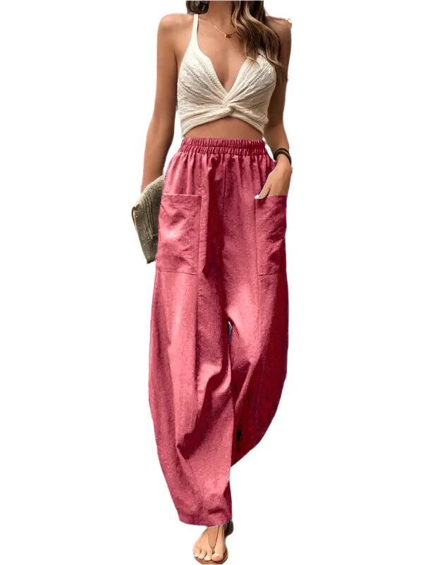 Paulette - Pantalons de lounge à jambes larges pour femmes