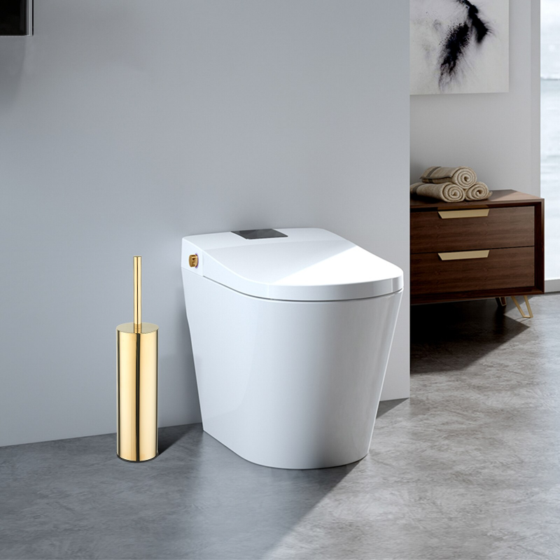 SleekBrush - Porte-brosse de toilette minimaliste moderne